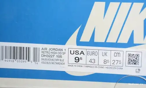 DH3227-105 DH3227-105 Scott SP x Fragment Jordan Air 1 High x OG Military Travis Blue 0408